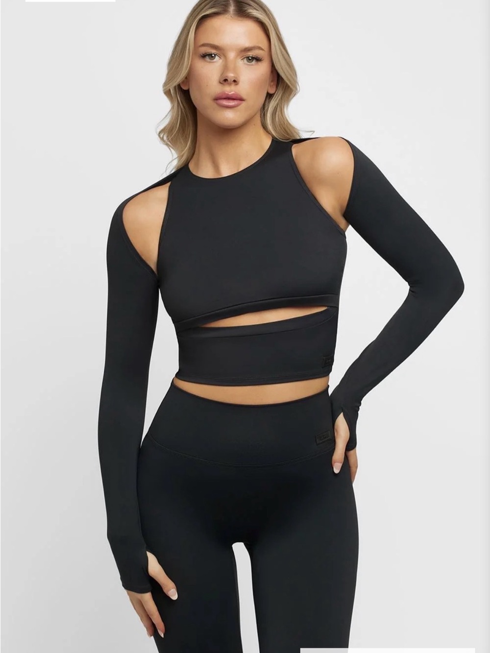 Nama | Shrug + Cutout Tank Top
